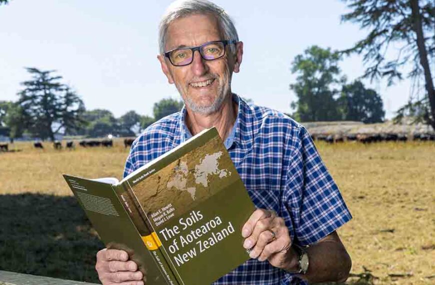 Book highlights soils’ value to NZ