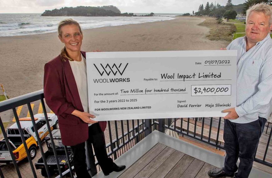 Strong backing for new wool venture