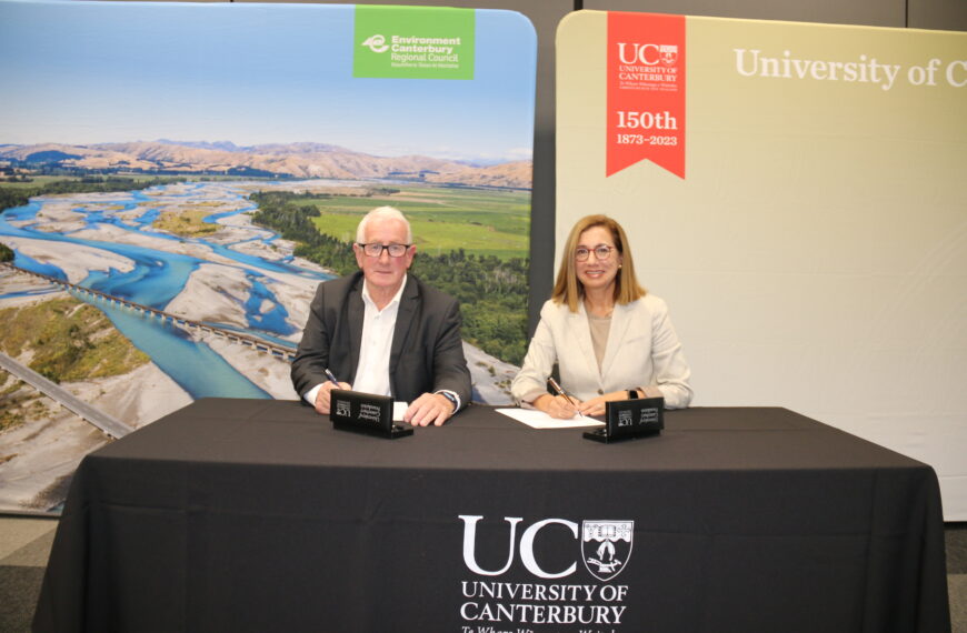 UC and ECan collaborate on science to support sustainability