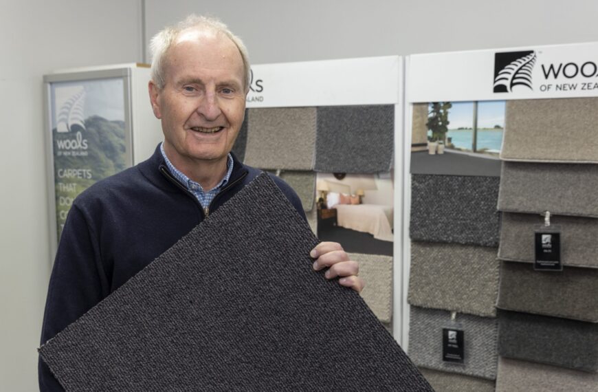 BLNZ chooses wool carpeting for headquarters