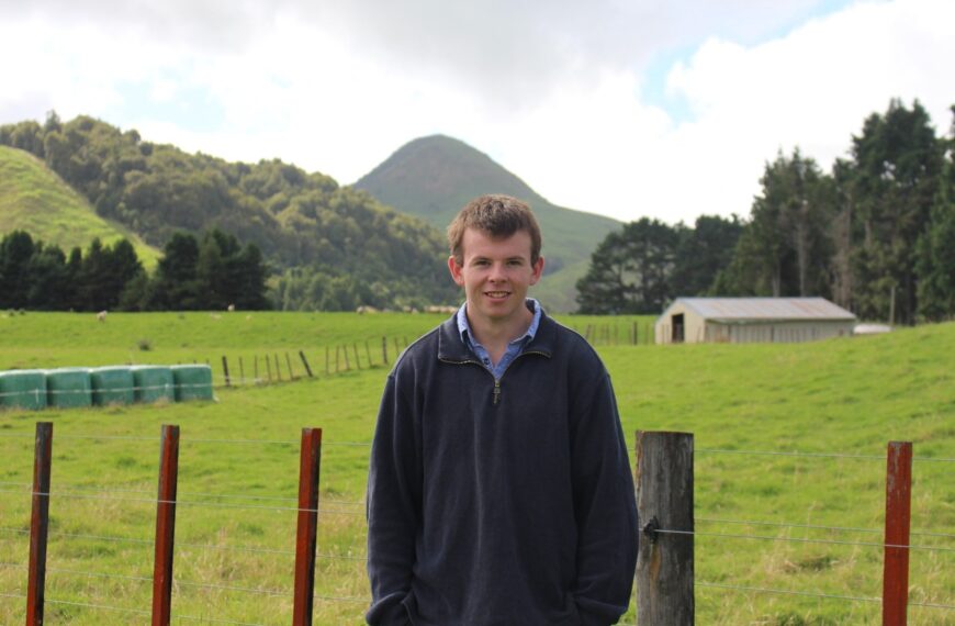 How Cyclone Gabrielle set a young man’s course to ag studies