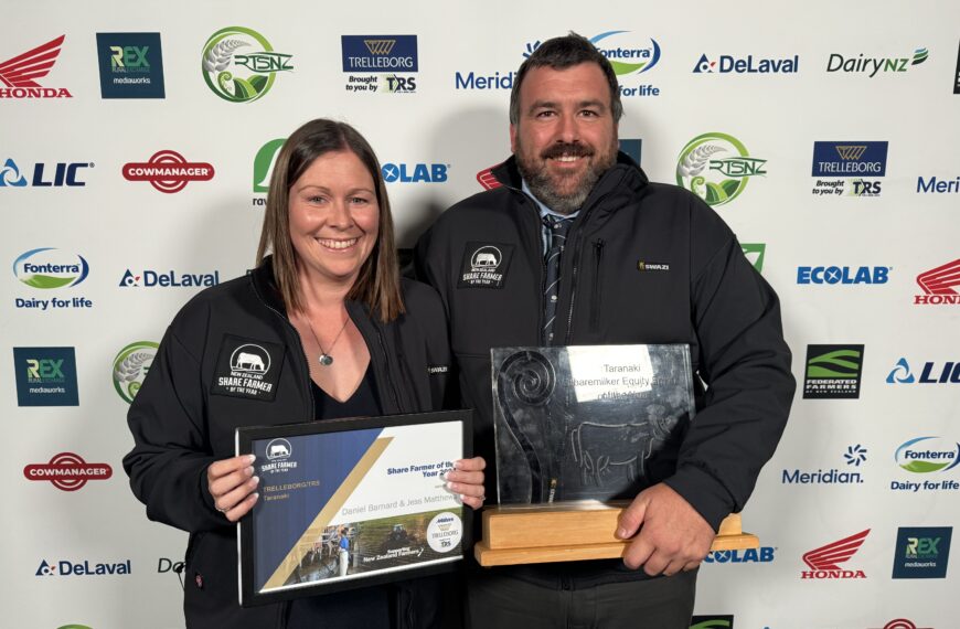 Taranaki dairy’s best honoured at awards