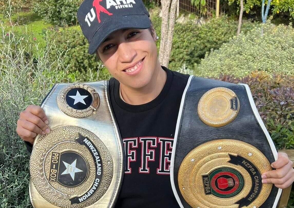 Gloves off, gumboots on for new boxing world champ