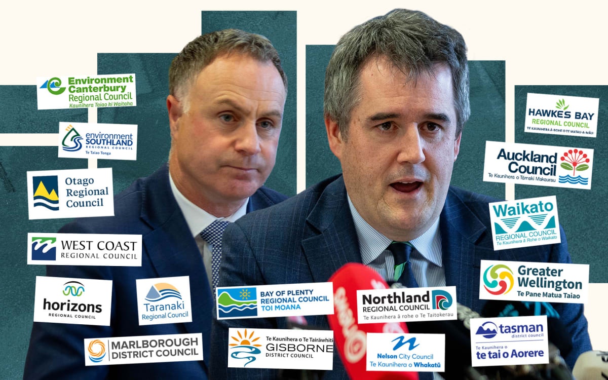 The Three Waters shadow hanging over council amalgamations
