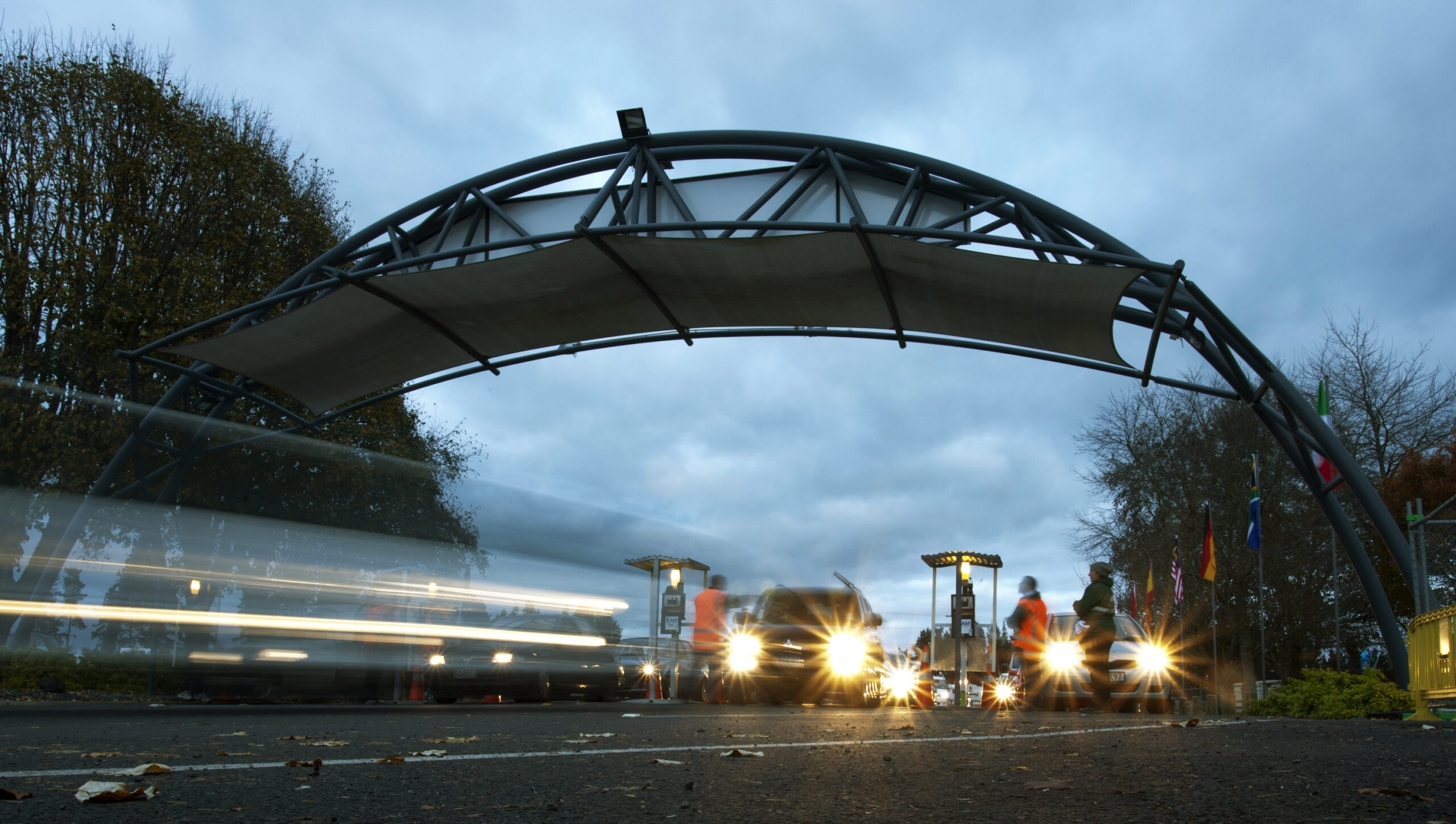 Traffic authorities link arms for road safety